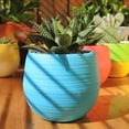 thumbnail image 7 of Travelwant 6Pcs/Set Removable Colorful Succulent Planter Cute Egg Shape Flower Pots Removable Plant Pot Plastic Plant Flower Pot with Drainage Hole, 7 of 7