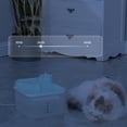 thumbnail image 4 of Fuente de agua para gatos de agua para gatos Tazón para beber automático interior silencioso Azul Zulema Bebedero para gatos, 4 of 8