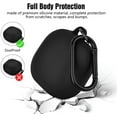 thumbnail image 4 of Silicone Case Compatible for Samsung Galaxy Buds 2 Pro/Galaxy Buds2/ Galaxy Buds Pro/Galaxy Buds Pro 2/ Galaxy Buds Live/Galaxy Buds FE Case (Black), 4 of 7