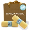 thumbnail image 1 of Toallitas para bebé HIPHOP PANDA paquete de 30 unidades de bambú suave 25x25 cm, 1 of 7