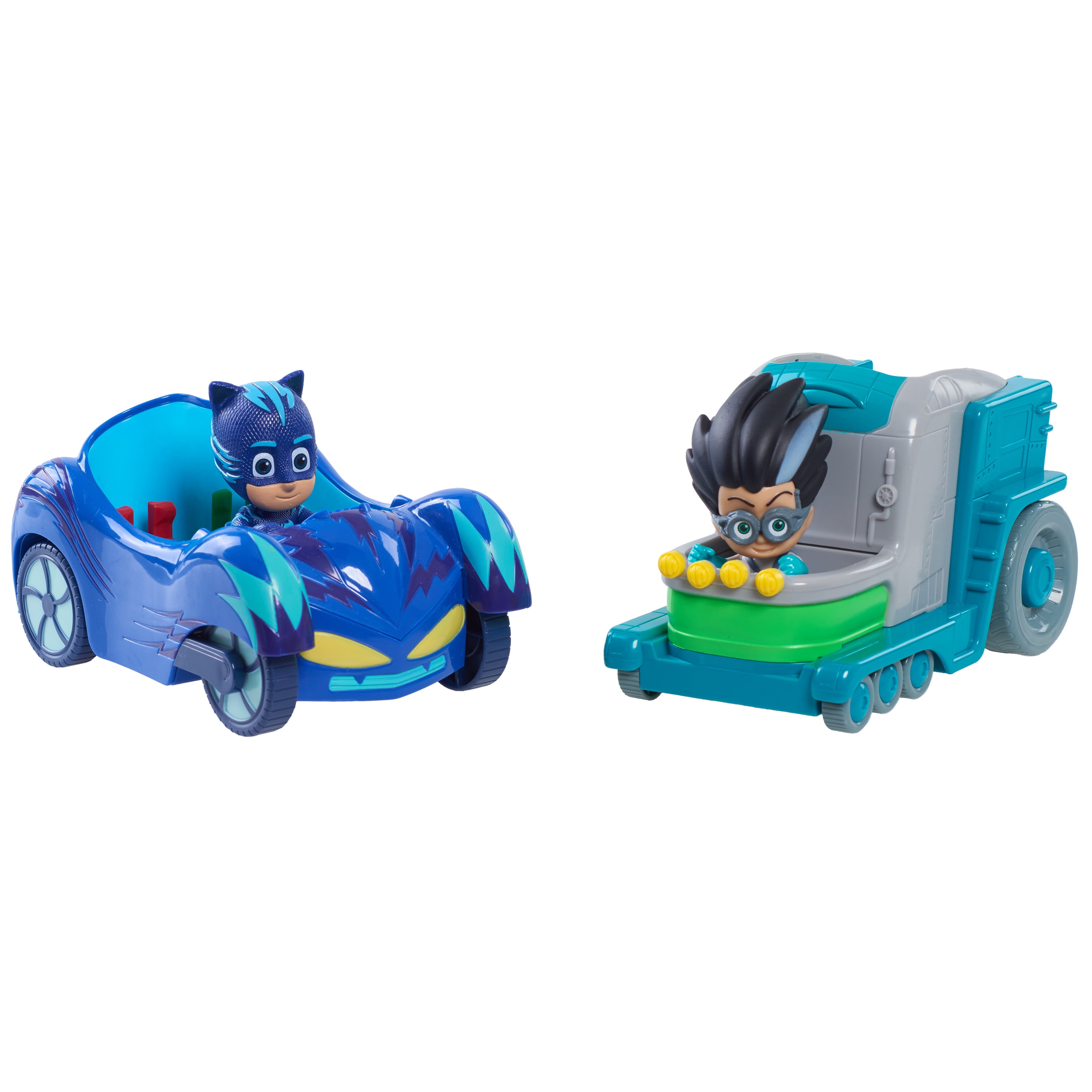 PJ Masks Light Up Hero and Villian 2-Pack Figure Set - Catboy vs. Romeo