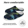 thumbnail image 6 of KLL Cartoon Dinosaur Pattern Adult Unisex Cozy Slippers,Fuzzy Slip-on Slippers TPR Sole Slippers Comfort Plush Home Footwear for Indoor & Outdoor-11, 6 of 7