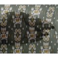 thumbnail image 4 of oneOone Viscose Chiffon Fabric Paisley Ikat Printed Fabric 1 Yard 42 Inch Wide, 4 of 4