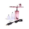 thumbnail image 3 of Mini Airbrush Compressor Universal Rechargeable Nail Art Decor Tattooing Paint Spray DIY Tool Small Pump Design Paint Spray Tool Painting Fitting Pink, 3 of 7