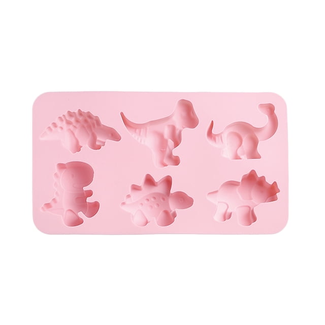 Advancent Molde de silicona para dulces con 6 orificios, molde para pasteles, bandeja para hornear chocolate Herramientas y accesorios para hornear