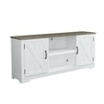 thumbnail image 5 of FESTIVO 70" Farmhouse TV Stand Console for TVs up to 75 inch - 70" in Width Grayish-white, 5 of 6