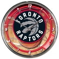 thumbnail image 1 of Toronto Raptors - Chrome Clock (12 inch diameter), 1 of 1