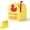 Yellow, variant on 3D Printed Cruising Duck Mailbox for Cruise Ducks, Magnetic Wall Mounted Mini Mailbox for Cruise Ship Door Decorations, Gift for Duck Hunters (Pink)