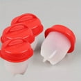 thumbnail image 3 of 3pcs/6pcs Non-stick Silicone Egg Cup, Cooking Cooker Kitchen Baking Gadget Pan Separator Steamed Egg Cup, Egg Poachers Cooker Accessories, 3 of 11