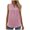 Pink, variant on UYISJ Women's Summer Tank Tops V Neck Sleeveless Tunic Tops Casual Office Work Shirts Blouse Z-Blue L