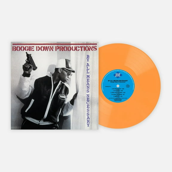 Boogie Down Productions - By All Means Necessary - 180-Gram Orange Smoke Colored Vinyl - Music & Performance