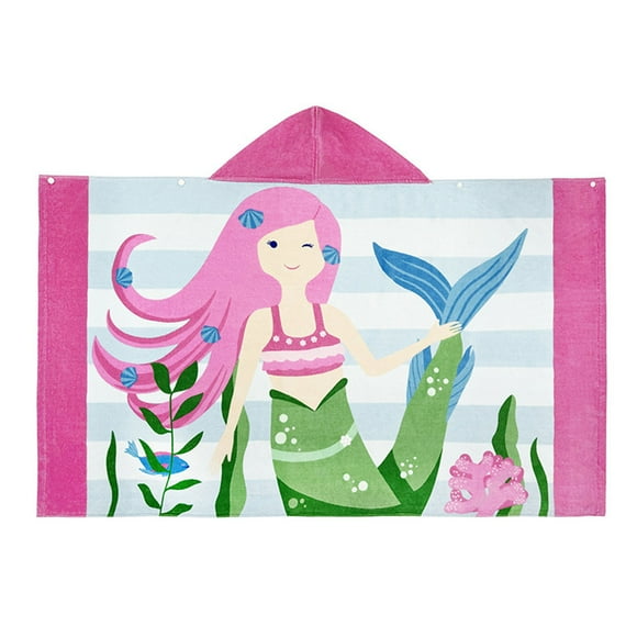 Toalla De Baño Con Capucha Para Niños Poncho De Surf Para Bebés Bata Suave Y Envolvente Para Niños Pequeños Para Ducha/Playa/Piscina 50 X 30 Toalla Grande Envolvente