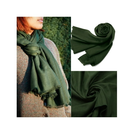 Women Large Scarf Soft Cashmere Feel Pashmina warm Shawls Wraps...