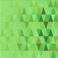 thumbnail image 1 of Ahgly Company Indoor Square Patterned Emerald Green Area Rugs, 6' Square, 1 of 6