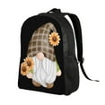thumbnail image 2 of Cauagu Sunflower Gnomes 4 Print Backpacks,Travel Daypack Casual Laptop Backpack Bookbag Fits 15 Inch Computer for Men Women, 2 of 8