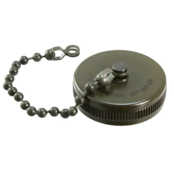 97-60-24 Connector Accessories Metal Protection Cap Bead Chain For Receptacle