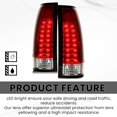 thumbnail image 4 of Luces traseras LED compatibles con HECASA con Chevy Silverado 88-00, 4 of 9