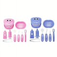 thumbnail image 1 of CHUANK 9pcs Dentist Check Tooth Model Set  Youngsters Dentist Kit Pretend Educational Role-Playing Learning Toy Set for Boys Girls, 1 of 7