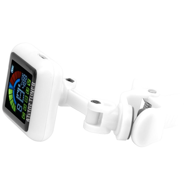 Tuner de Guitare, Tuner de Guitare Portable Rechargeable USB pour Violon Ukulélé
