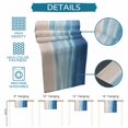 thumbnail image 6 of Navy Blue Coastal Table Runner 72 Inches, Waves Summer Beach Ocean Sea Bed Runner Dresser Scarves Tabletop for Indoor Outdoor Parties/Ceremony/Banquet, 16" x 72", 6 of 9
