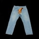 thumbnail image 5 of Pantalones vaqueros con estampado de palmeras estilo hip hop de Tru Blu Denim, vaqueros de cintura alta con lavado gótico, pantalones holgados de estilo urbano vintage Y2k, de pierna ancha y recta, 5 of 5