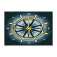 thumbnail image 1 of Ambesonne Compass Jigsaw Puzzle, Yellow Navigation, Heirloom-Quality Fun Activity for Family Durable Cardboard, 1000 pcs, Yellow Navy Blue, 1 of 5