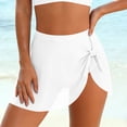 thumbnail image 7 of Gamivast Womens Swimwear Cover Ups High Waisted Mesh Sheer Swim Skirt with Side Dstring Ruched Coverup for Summer Beach Pool Party Resort Wear Outfits, 7 of 7