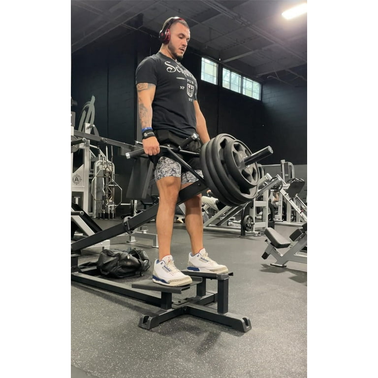 Gronk Fitness Plate Loaded T-Bar Row Adjustable Row Machine for