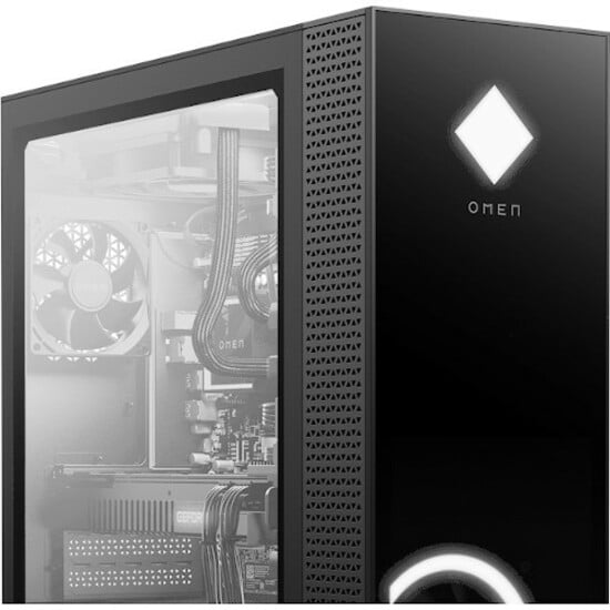 HP OMEN 30L Gaming Desktop, AMD Ryzen 5 5600H, 16GB RAM, NVIDIA