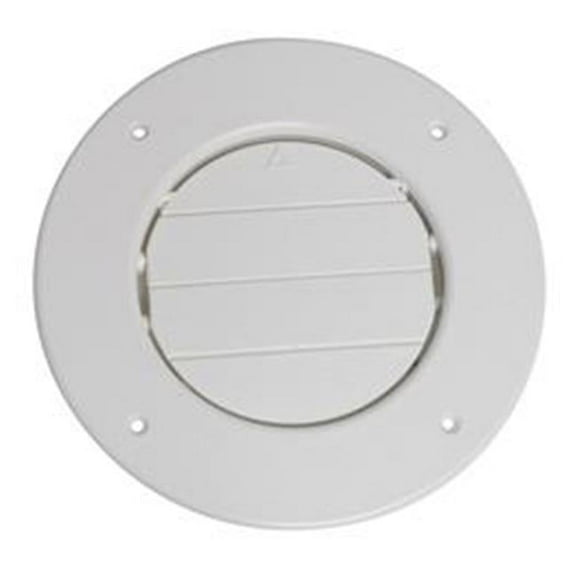 4 in. Heating & Cooling Register - White