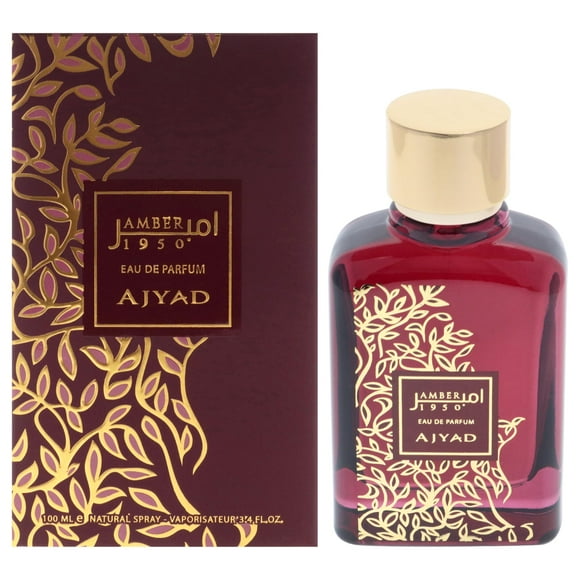 Amber par Ajyad pour Femmes - Vaporisateur EDP 3.4 oz