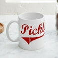thumbnail image 4 of CafePress - Pickle (Red Vintage) Mug - 11 oz Ceramic Mug - Novelty Coffee Tea Cup, 4 of 6