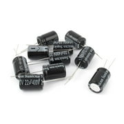 Unique Bargains 10 Pcs 400V 22uF 105C Radial Lead Electrolytic Capacitor 13mm x 22mm