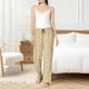 thumbnail image 4 of Balery Daisies Flowers Pantalones de pijama para mujer, pijamas ultraligeros, pantalones de estar por casa-Small, 4 of 6