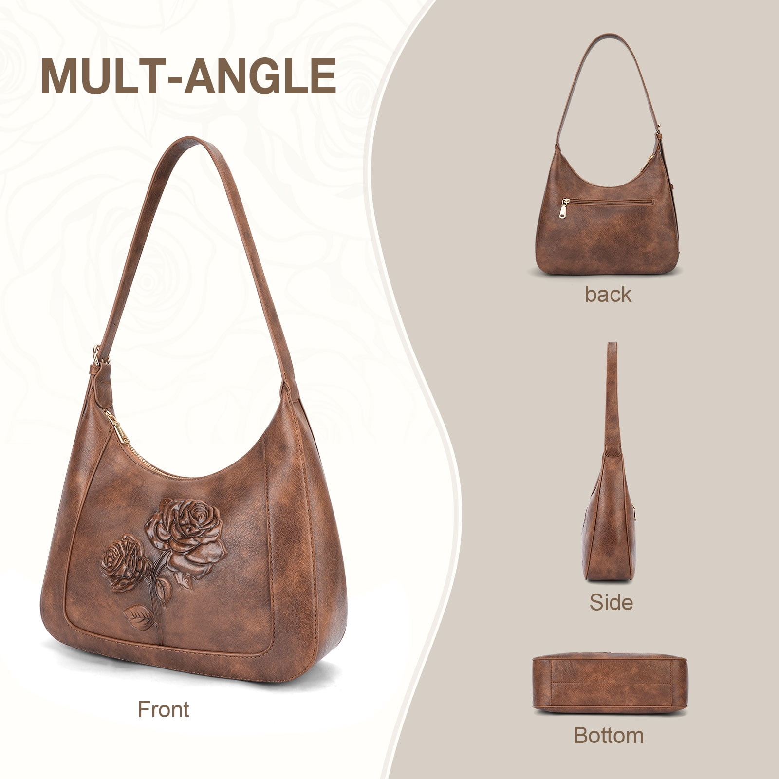 [Mother’s Day Gift Present] APHISON Fashion Crossbody Bags for Women, Ladies Shoulder Bags Handbags Purses With Adjustable Strap for Travel