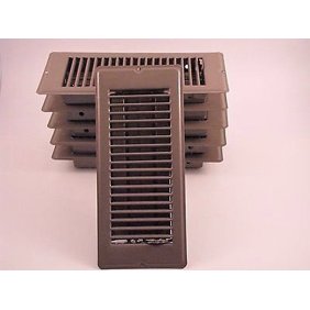 Mobile Home Rv Parts Floor Register 4 X 8 Brown Metal Floor