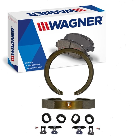 Wagner Rear Parking Brake Shoe compatible with Chevrolet Silverado 1500 1999-2013
