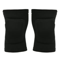 Unique Bargains 1 Pair Knee Brace Protection Sponge Knee Pads Knee Support Black Size L