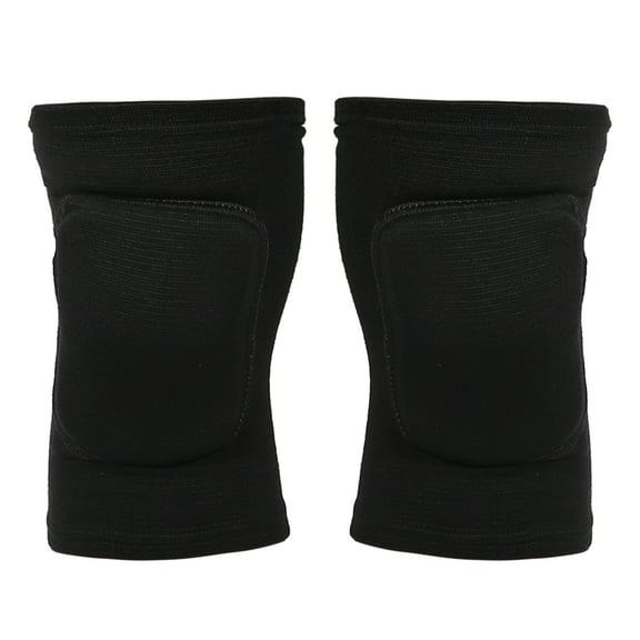 Unique Bargains 1 Pair Knee Brace Protection Sponge Knee Pads Knee Support Black Size L