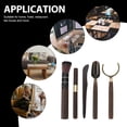thumbnail image 2 of MasteelfCA 5pcs Bamboo Tea Brush Tea Spoon Tea Clip and Fork Set Tea Ceremony Accessories, 2 of 8