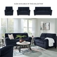 thumbnail image 6 of Signature Design by Ashley Furniture SimpleJoy Navy Loveseat, 6 of 10