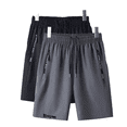 thumbnail image 1 of 2 Pcs Short  Bloosom Cómodo Suelto Ejercicio Correr Gym Para Hombre Talla M Negro y Gris, 1 of 5