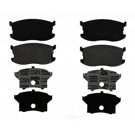 Raybestos PGD297M Professional Grade Semi-Metallic Disc Brake Pad Set