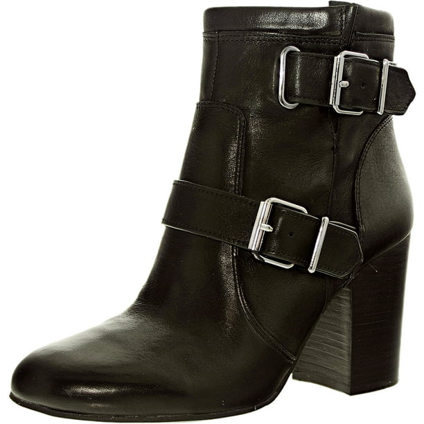 Vince Camuto - Vince Camuto Women's Simlee Leather Black Ankle-High ...