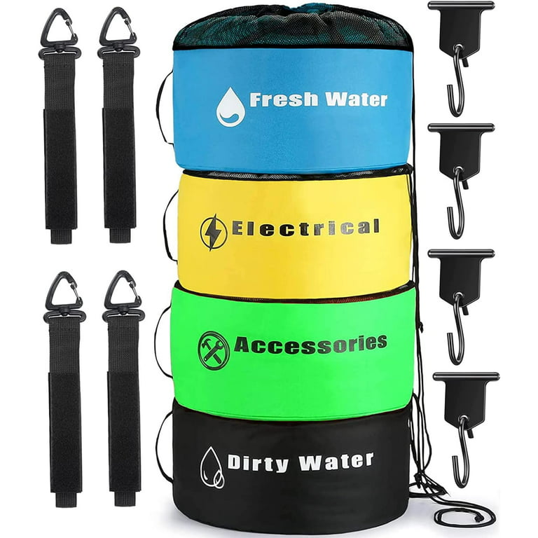 RV Storage and Organization Bag 4 Pack Camper Waterproof RV Access