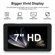 Android Tablet 7 inch, Android 12 Tablet, 4GB RAM 32GB ROM, Quad-Core Processor, Dual Camera, WiFi, 128GB Expand, Game, GMS Certified Tablets for Kids