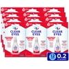 Clear Eyes Eye Drops, Redness Relief, Handy Pocket Pal 0.2 Fl Oz (Pack of 12)