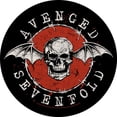 thumbnail image 1 of Avenged Sevenfold - Parche Diseño Calavera Desgastada (Negro, Rojo, Blanco), 1 of 2
