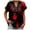 Wine, variant on Kogui Spooky Shirts for Women Fall Halloween Raglan Color Block T-Shirt for Women Pumpkin Short Sleeve Shirt Casual Autumn Graphic Tee Tops ( Red,XXXXXL)