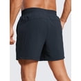 thumbnail image 2 of Shorts para Hombre CRZ YOGA 2 en 1 Secado Rápido 5" Forro Azul Marino, 2 of 6